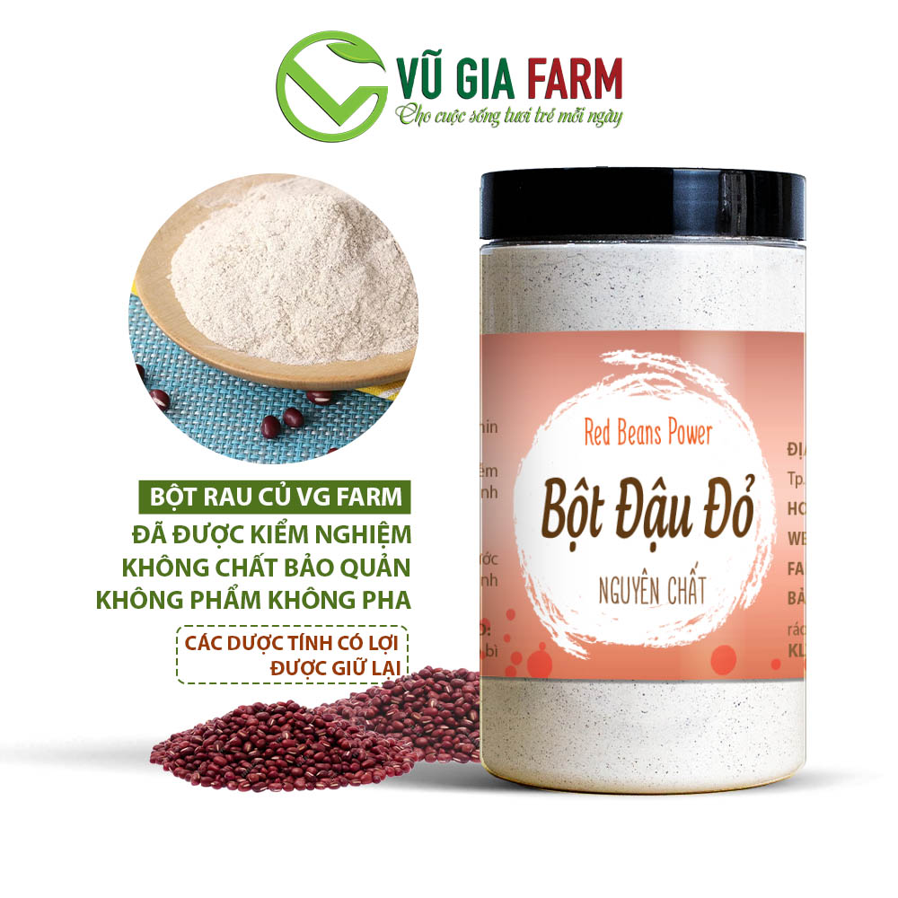 Bột Đậu Đỏ Nguyên Chất Vũ Gia (250g/ hũ) - Hình ảnh 4