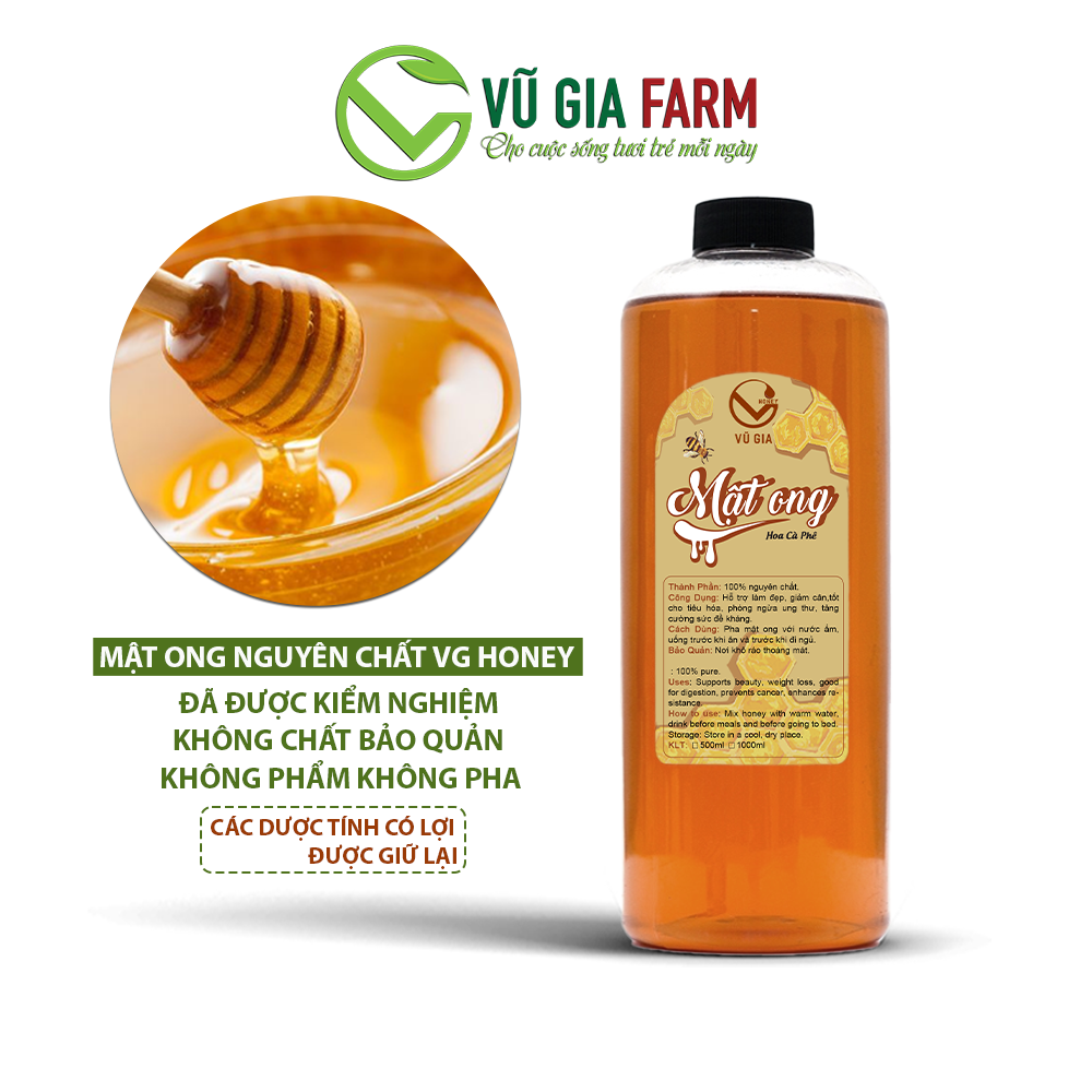 Mật Ong Cà Phê Nguyên Chất Vũ Gia