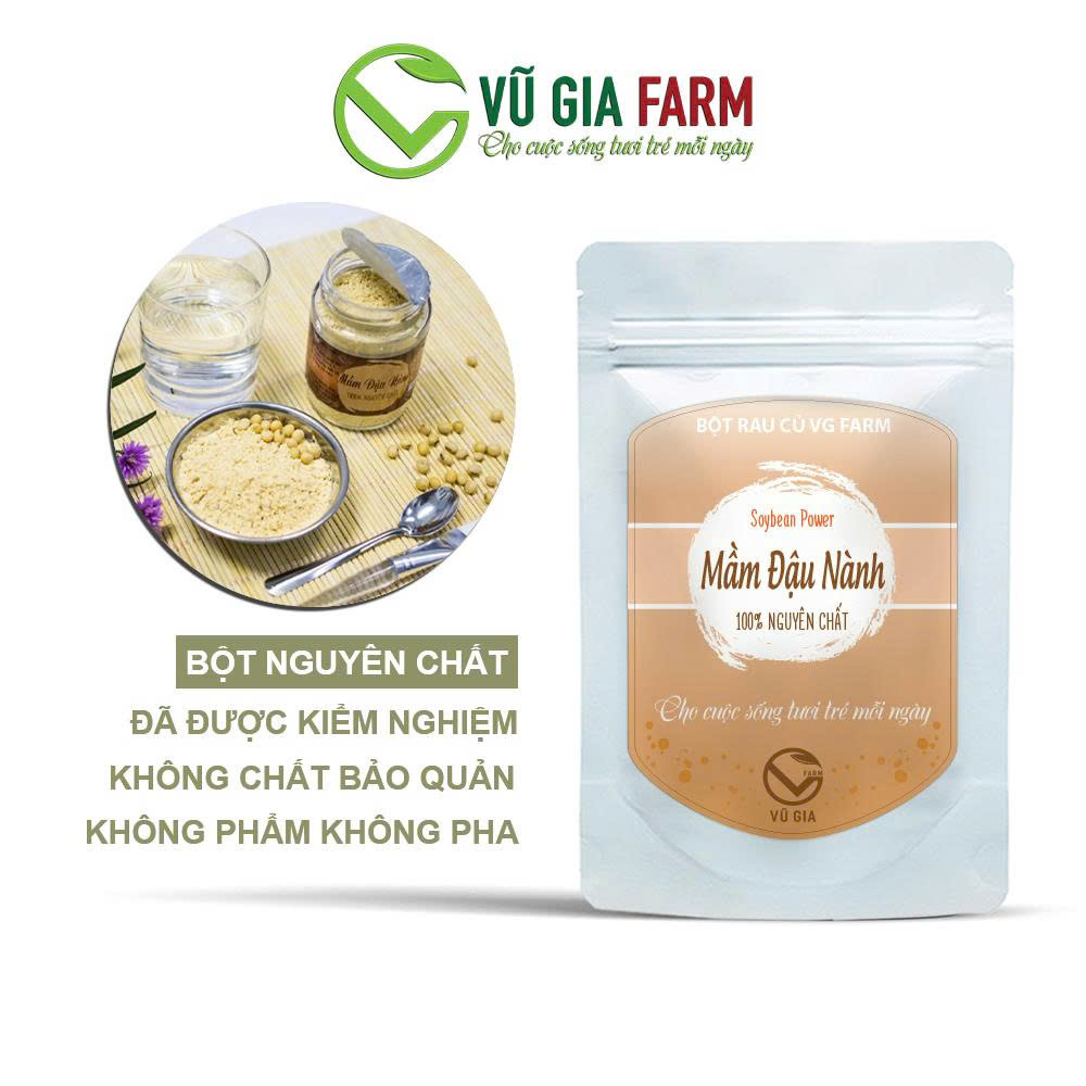 Mầm Đậu Nành Nguyên Chất Vũ Gia (50g/ túi)